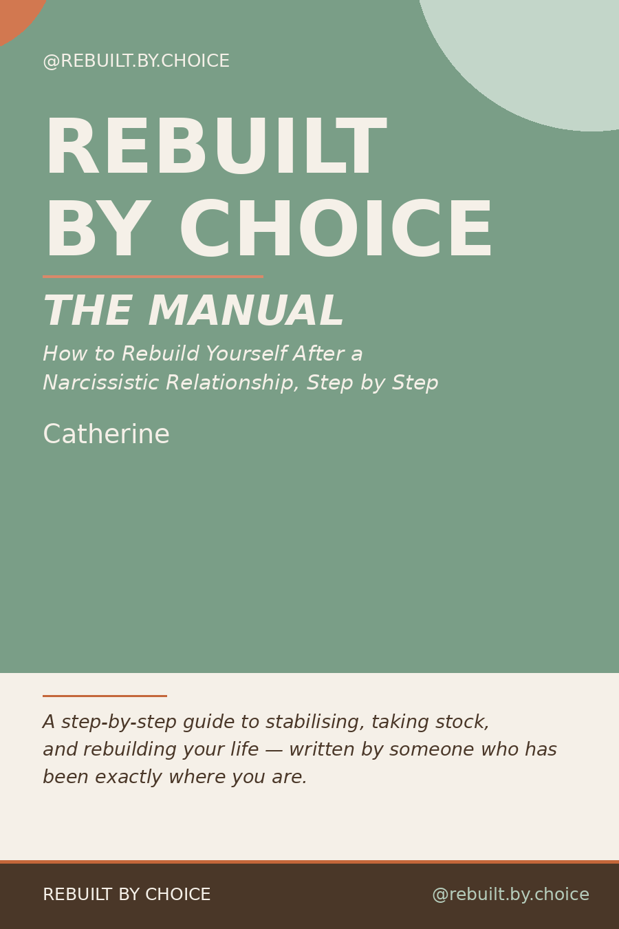 rebuild after narcissistic relationship